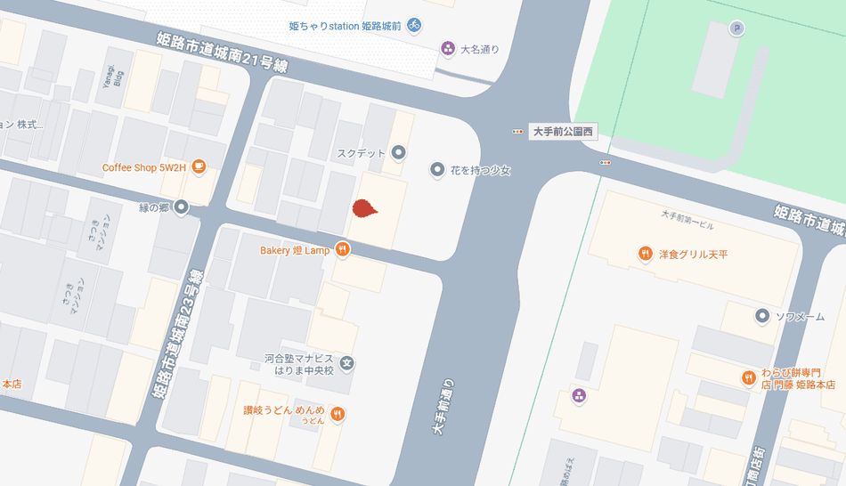 関西入試学院　姫路校の地図