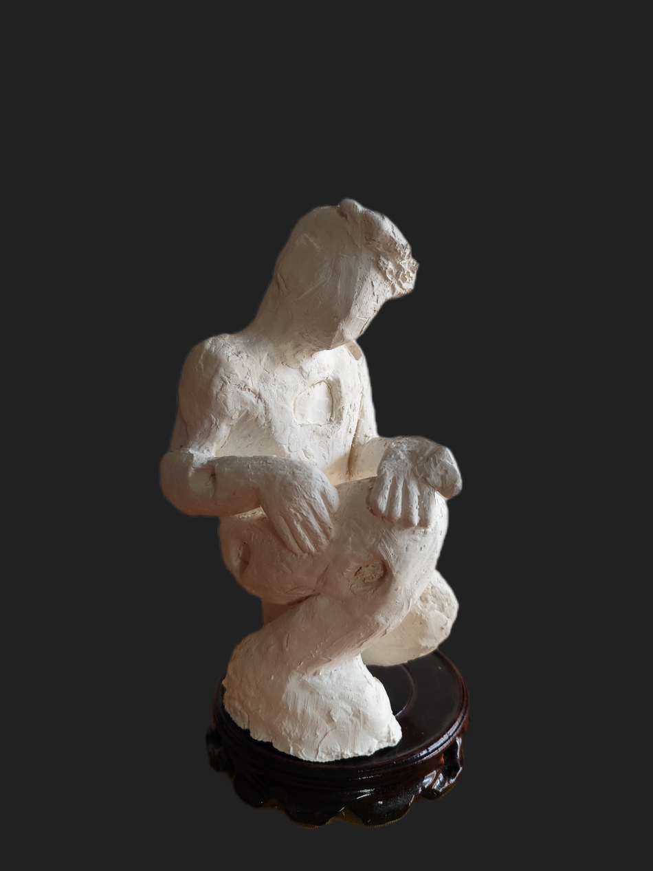 NIJINSKI argile 30x20x15cm