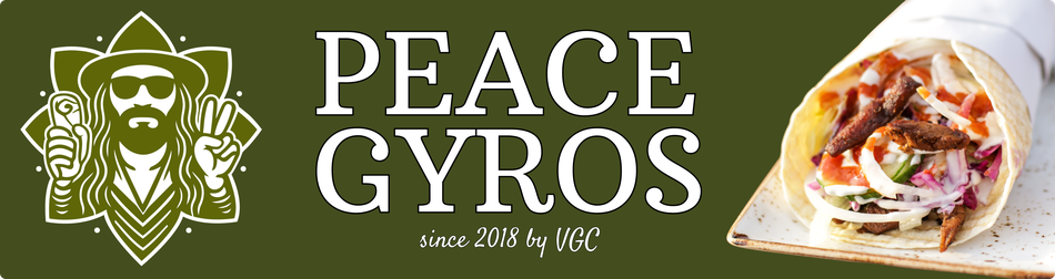 Peace Gyros | Vegandalf : Veganes Catering mit Liebe & Leidenschaft. Authentic Vegan Gyros And More.
