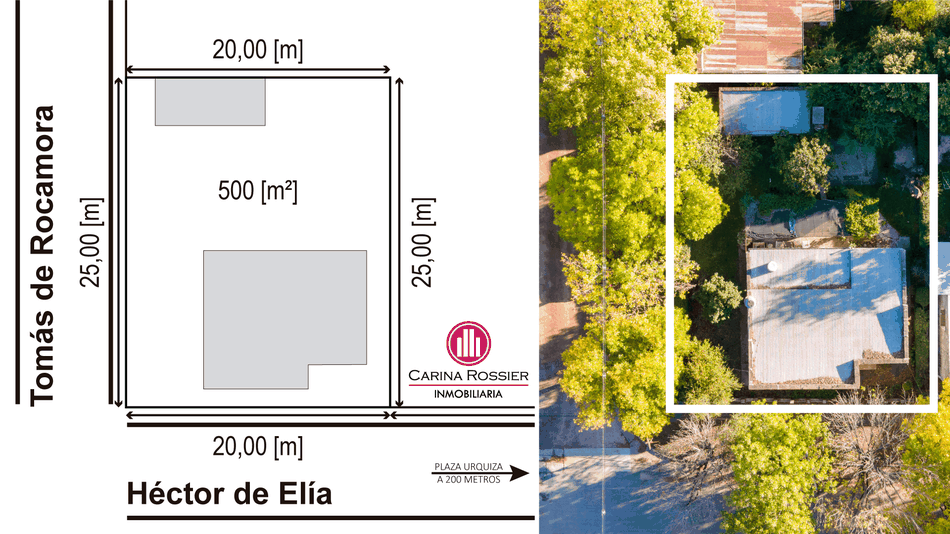 Carina Rossier Inmobiliaria vende casa en el centro de Villa Elisa, Entre Ríos. Referencia: VCAS-030