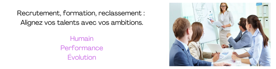 RDP CONSEIL accompagne les entreprises sur leurs leurs recrutements, formations en management et reclassement