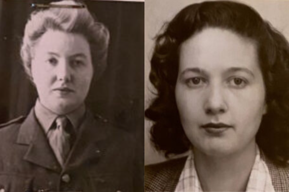 Nées à Salles, Peggy et Patricia Taylor étaient résistantes durant la Seconde Guerre mondiale./Photo archives DR.