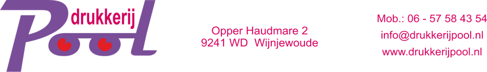 De website van drukkerijpool!