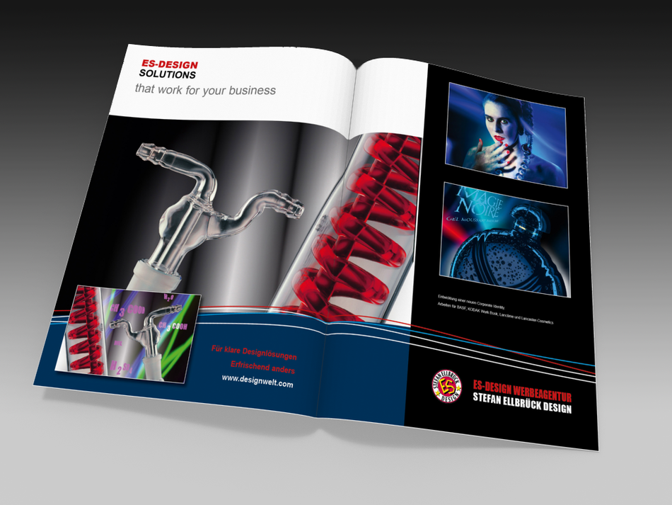 Imagesbroschüre ES-DESIGN WERBEAGENTUR