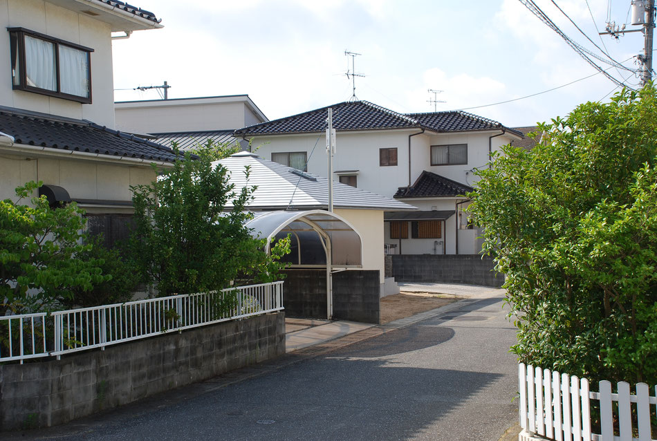 岡山の平屋の屋根