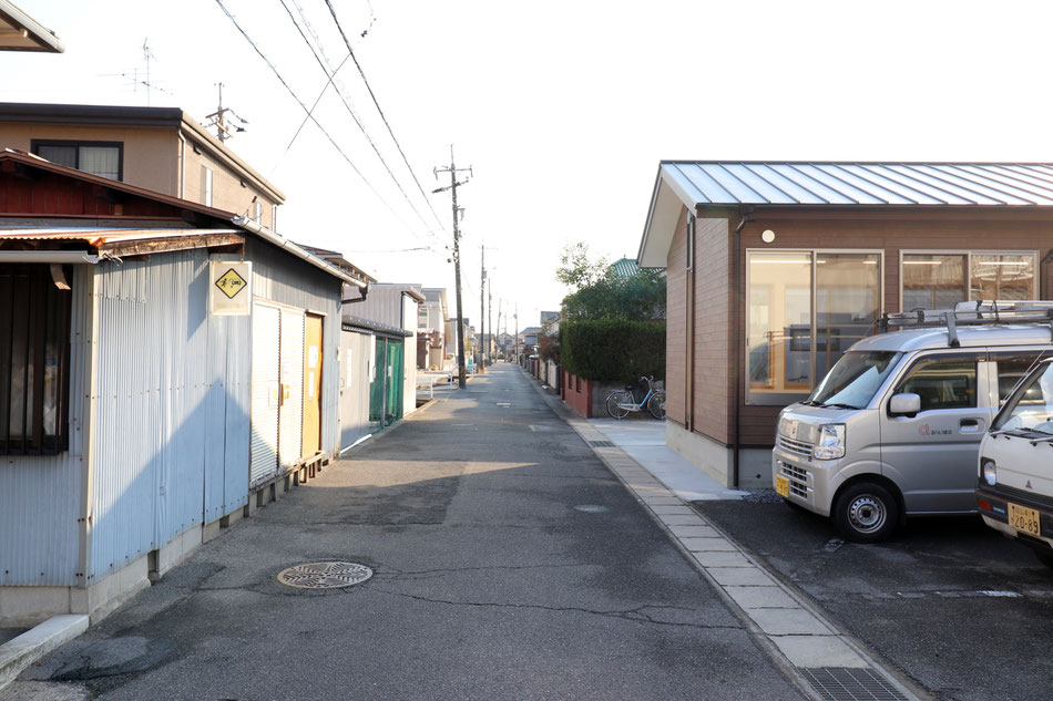 L型の地区公会堂　岡山の建築家・岡山の工務店