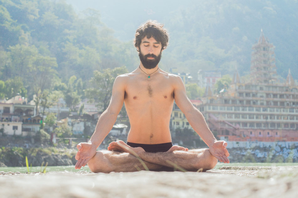 Xabier Pérez en Padmasana