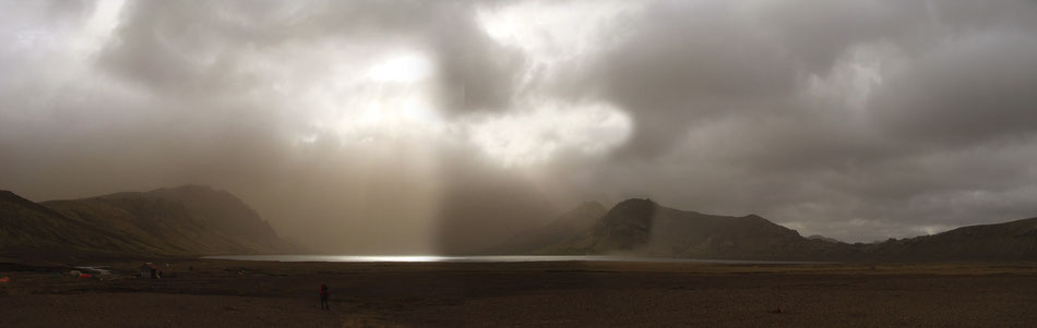 Der See in Alftavatn. 