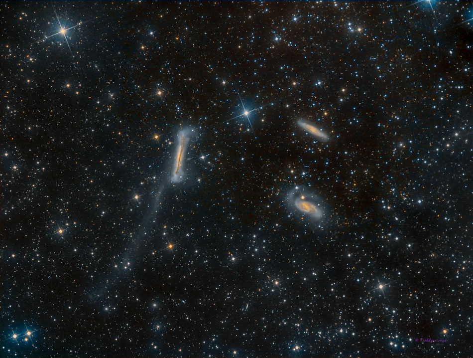 Triplete de Leo M65, M66, NGC3628