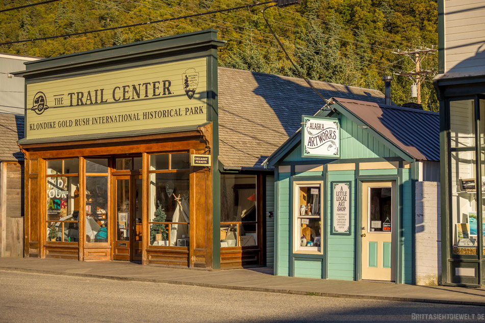 trail center, skagway, historische, gebäude, alaska, highlights, infos, tipps, klondike