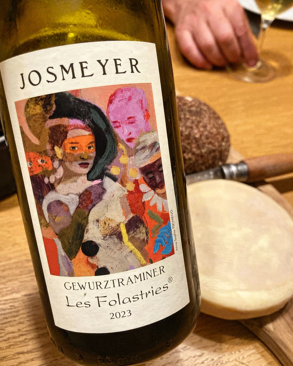 Le GEWURZTRAMINER, Les Folastries, 2023, Domaine Josmeyer