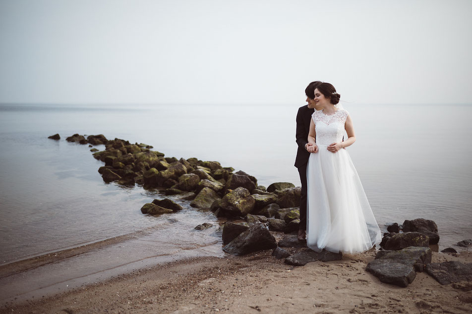 Paarfotos Strandhochzeit Timmendorf