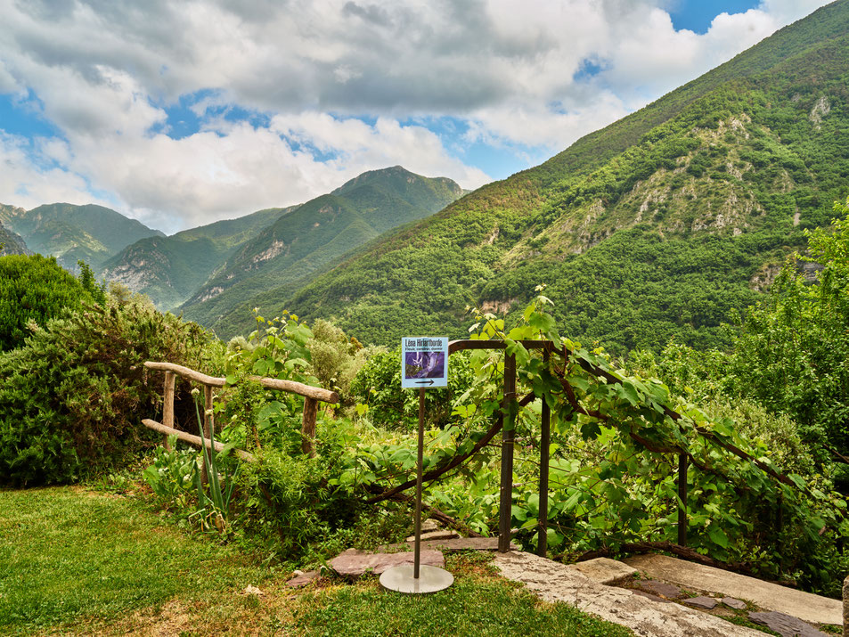 Lena Hiriartborde, FRAC SUD HLM, Monastère de Saorge © Jean-Christophe Lett