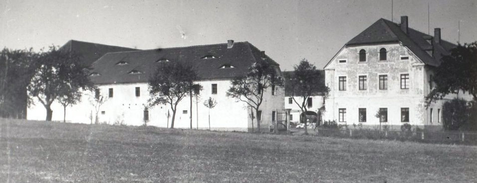 Sommersches Gut vor 1930, Görna, Foto: SLUB/Deutsche Fotothek, Edwin Bauer