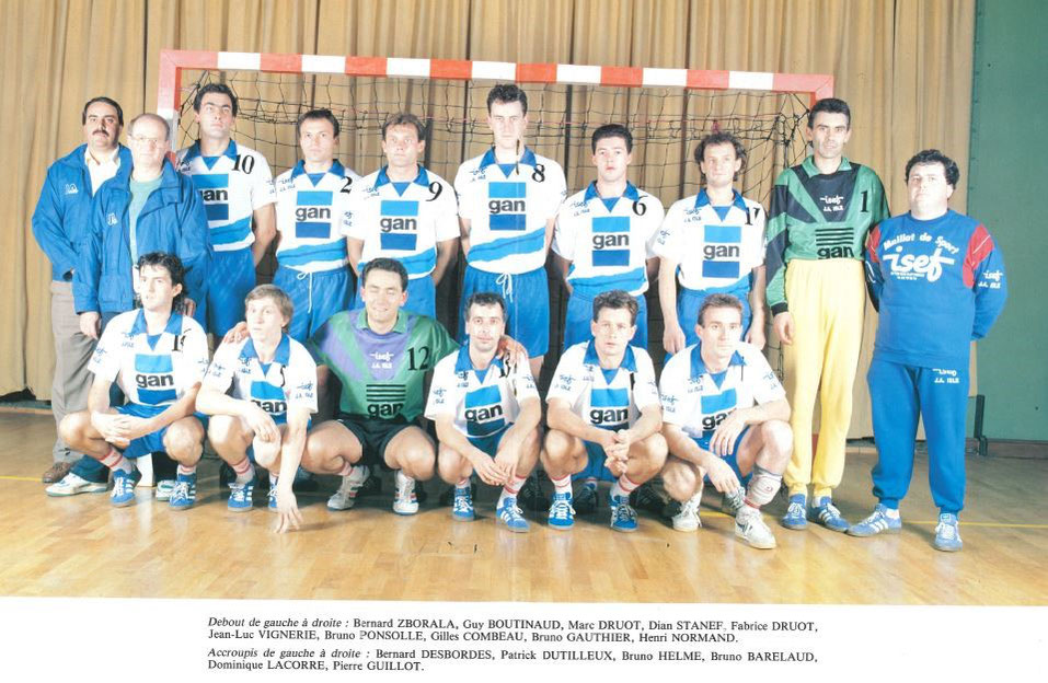 Equipe Nationale 3 de 1988 de la JA Isle Handball