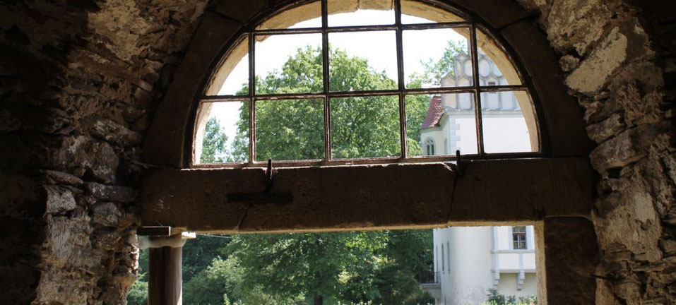 Sanierungsprojekt Sandsteingewänder Schlossremise Heynitz, Foto: Eike von Watzdorf