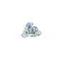 Anello donna in oro bianco con brillantini- prezzi scontati