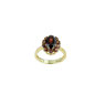 Anello donna in oro bianco con brillantini- prezzi scontati