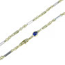 Collana Catena Uomo In Oro Giallo e bianco 18 Kt  Referenza: C1752BG
