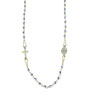 Collana Rosario in oro giallo e Bianco18 Kt Referenza: C1942BG