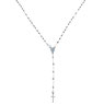 Girocollo Rosario Iin oro Bianco 18 KT Referenza: C1927B