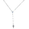Collana Rosario in oro Bianco 18 Kt Referenza: C1929B