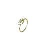 Anello donna in oro giallo con brillantini- prezzi scontati