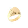 Anelli  in oro giallo  modello a scudo fantasia 18 kt - Prezzi