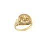 Anelli uomo in oro giallo rosa dei venti 18 kt - Prezzi