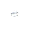 Anello Infinito donna in oro bianco con brillantini- prezzi scontati