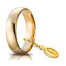 Fede Unoaerre  Comoda 5  mm Oro giallo Codice: 50 afc 1
