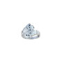 Anello donna in oro bianco con brillantini- prezzi scontati