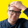 bild von jonas löffler mit blinkendem hintergrund