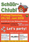 Samstag 30. Juni 2018 Schüür Chiubi Wislisau Rüschegg, DJ Aspen, Kai, Party, Bar, Pub, Festival, Disco, Ausgang, Veranstaltung, Event, Bern, Thun, Freiburg, Schwarzenburg, Schweiz, FC Rüschegg