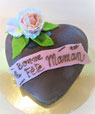 Gâteau forme coeur tiramisu 