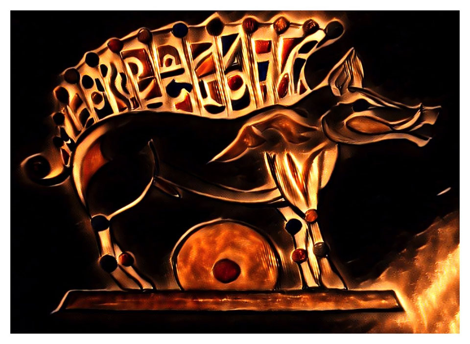 Mythologie Gauloise. Druide gaulois.