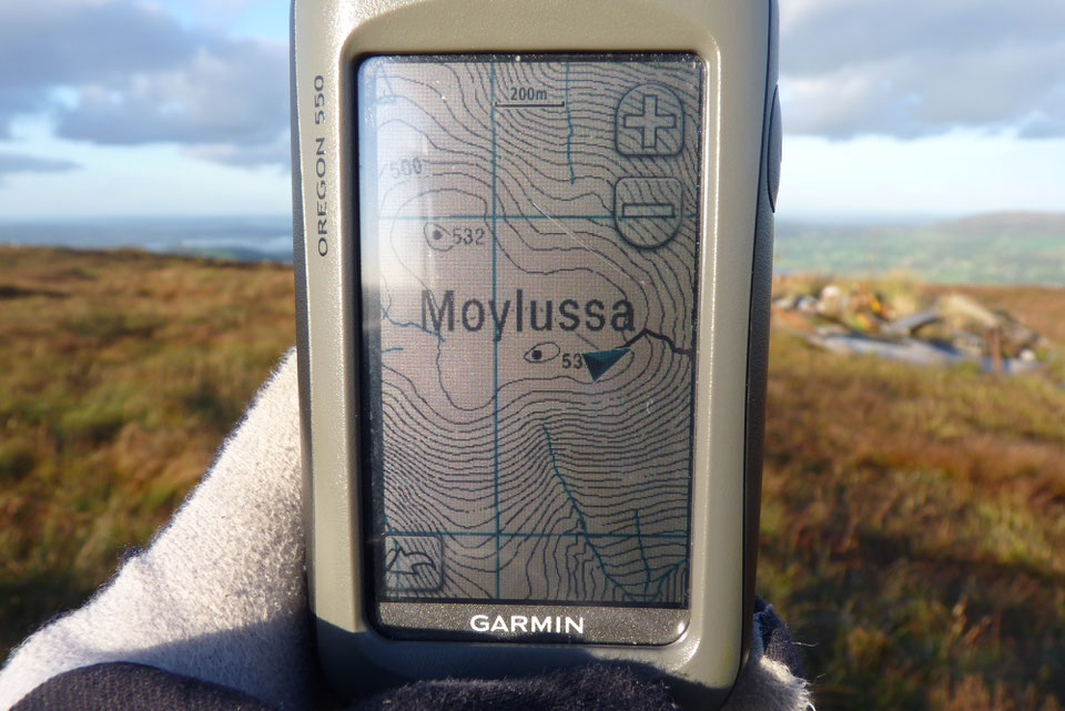 クレア州最高峰 - モイルッサ山 532m    Moylussa Co. Clare    [ブライアン・ボルーのハープゆかりの地]