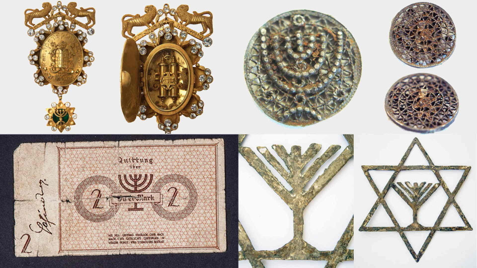 Menorah Images from the Second World War (WW2) Structure Bible