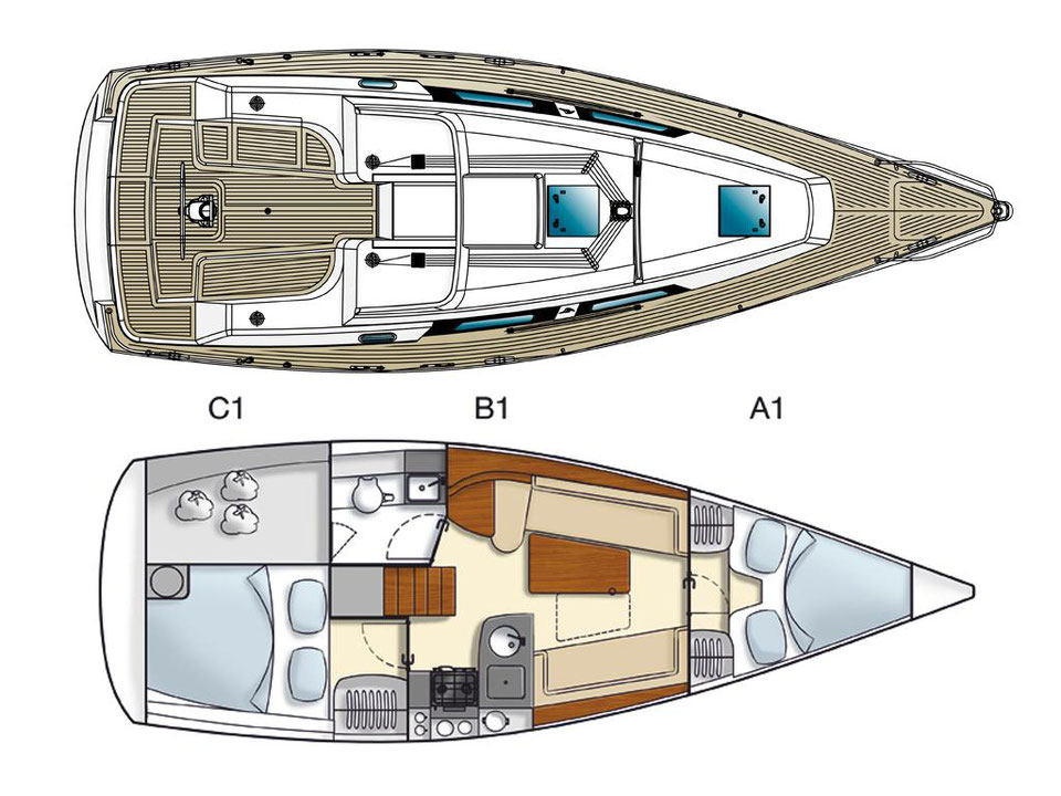hanse yacht parts