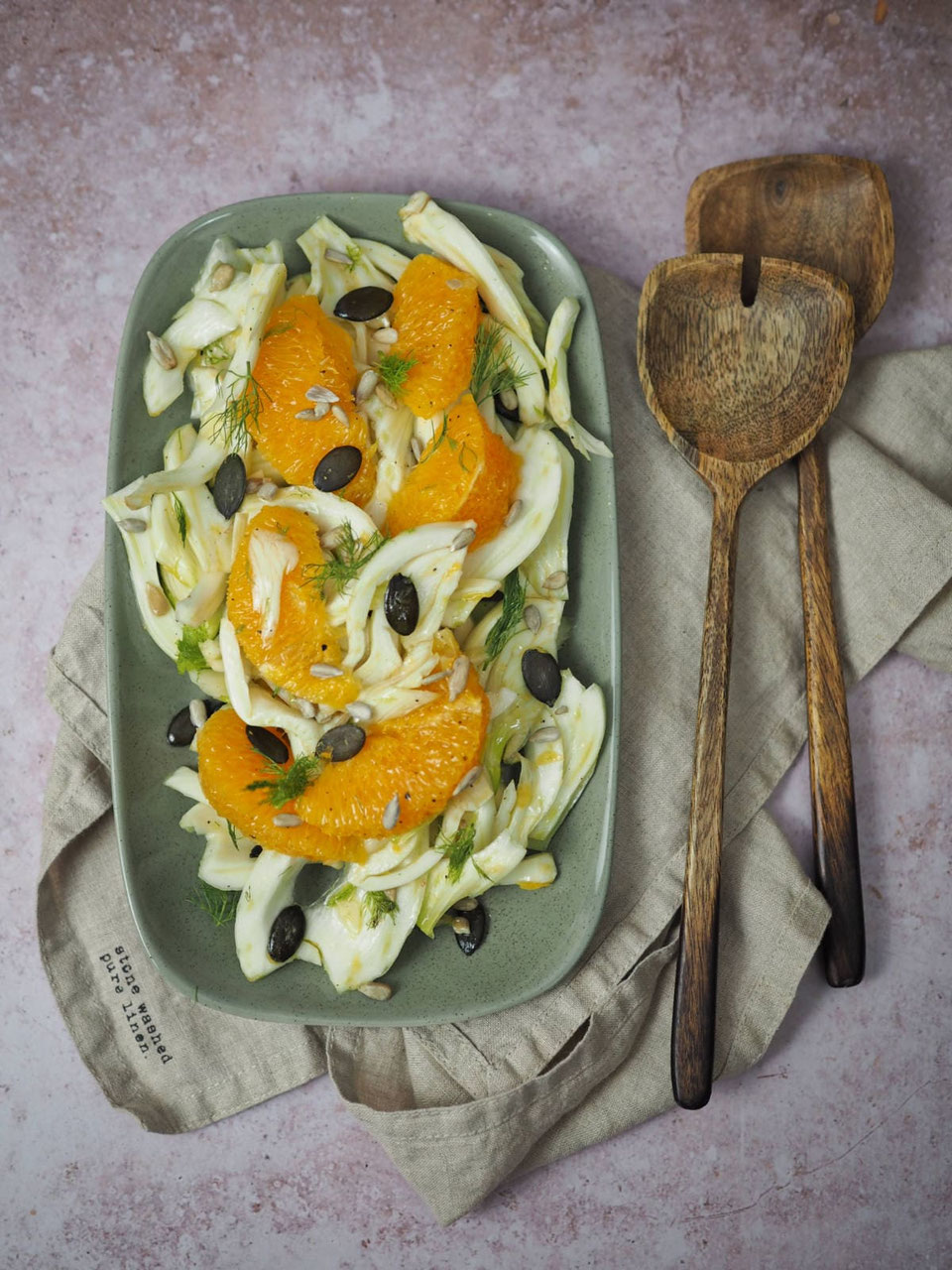 Frischer Fenchelsalat mit Orangen - Goldschmankerl | einfache ...