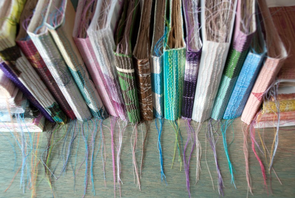 Recycled sketchbooks/journals site of jengstudios!