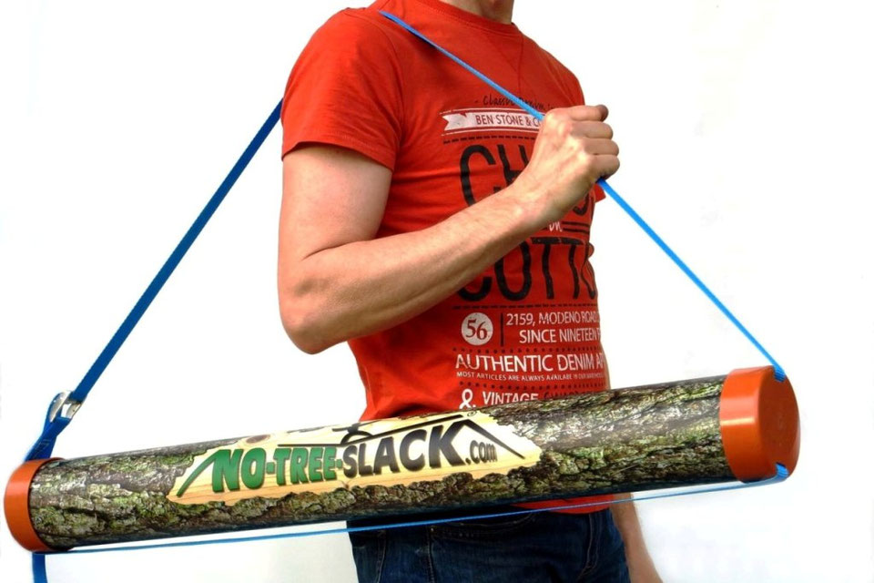 No Tree Salckline Slackline without trees