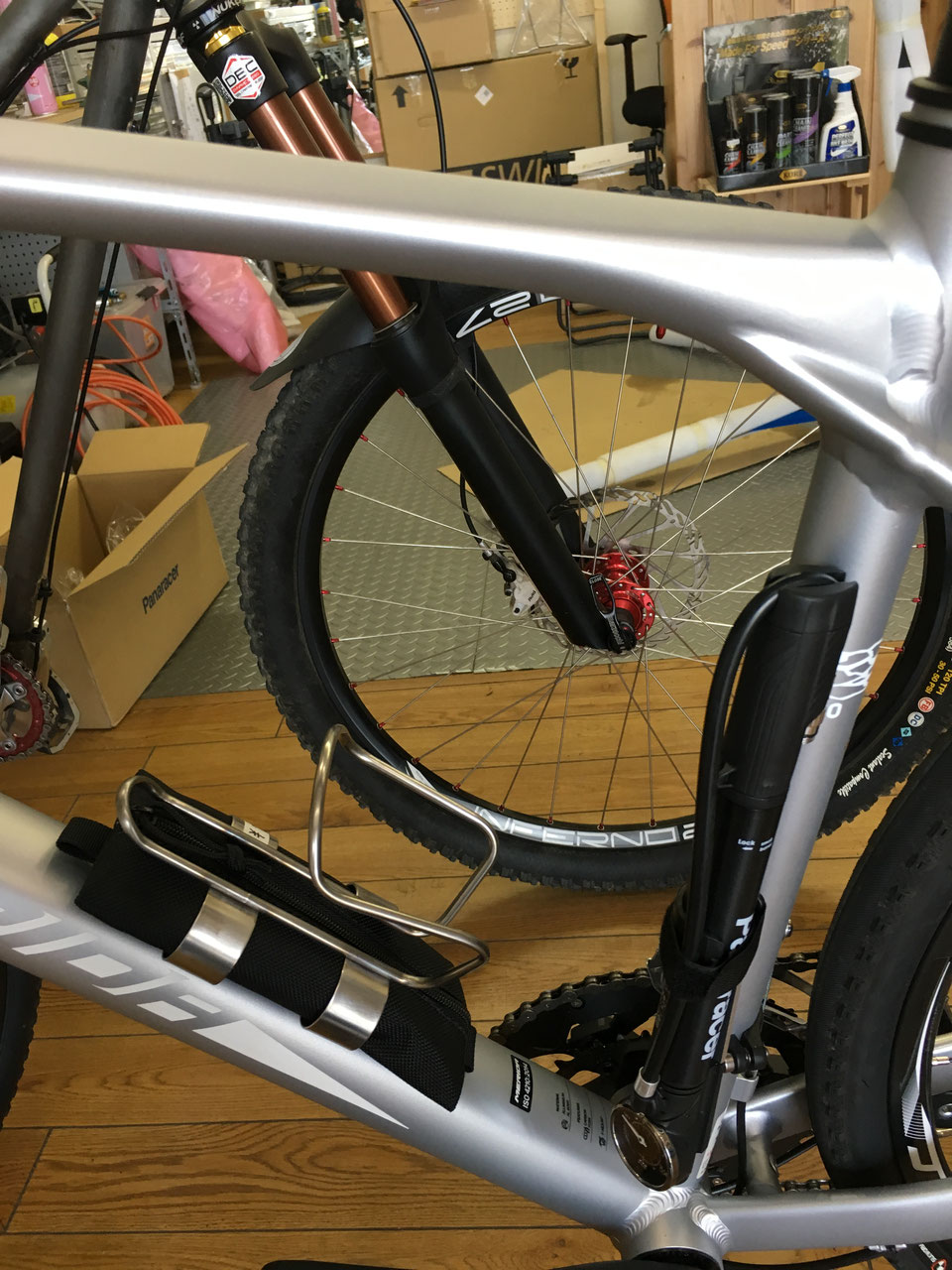 自転車 サイドスタンド