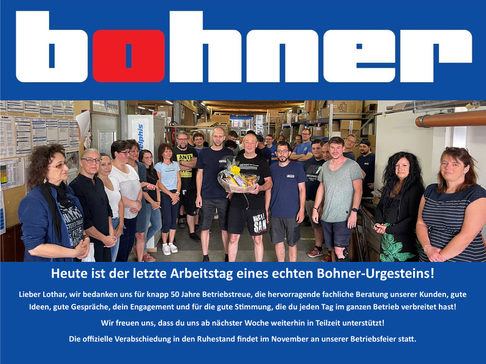 Das Unternehmen Hans Bohner GmbH & Co.KG, Eisen und Sanitärgroßhandel