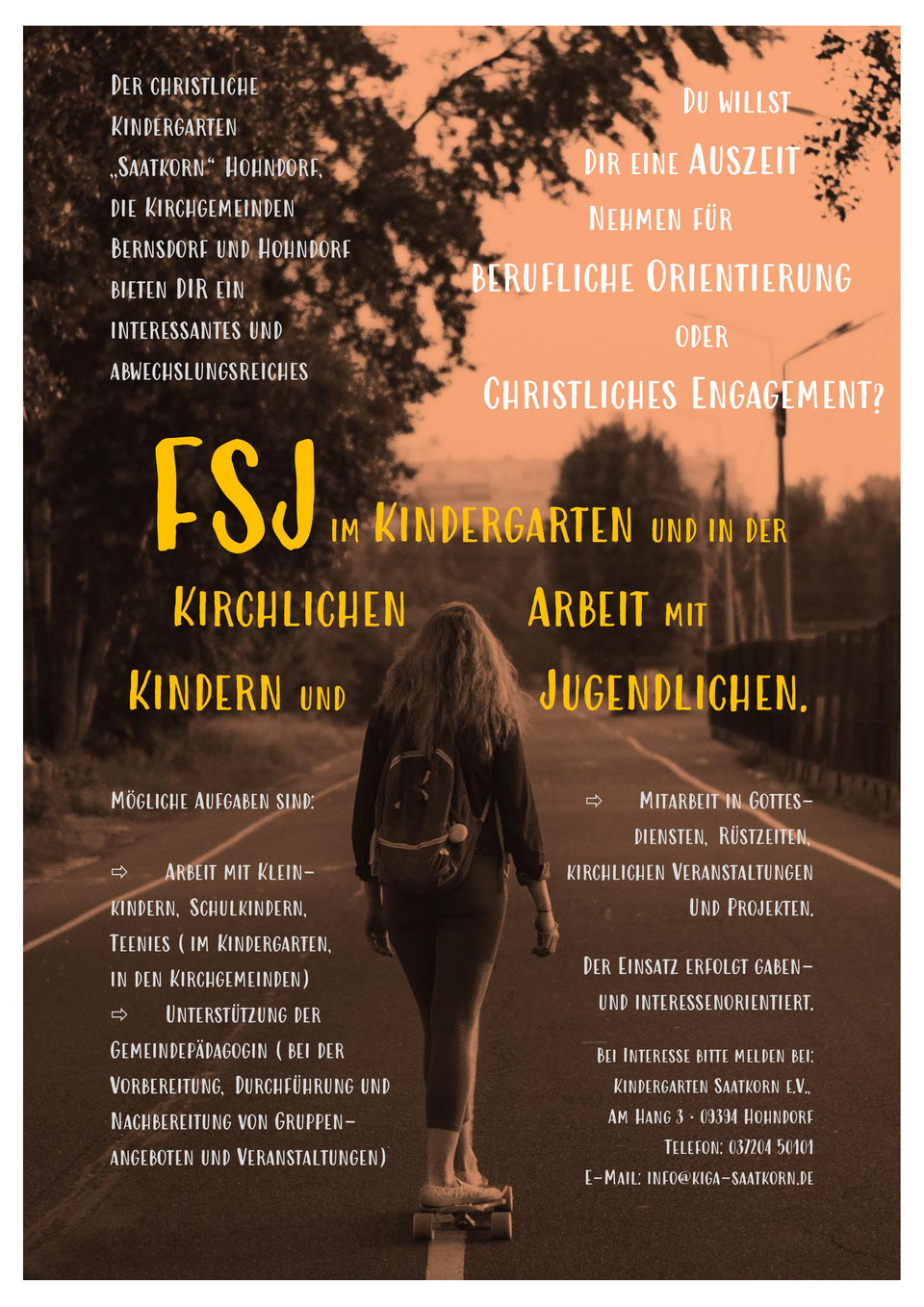 FSJ-Stelle - Ev.- luth. Kirchgemeinde Bernsdorf/Sachsen