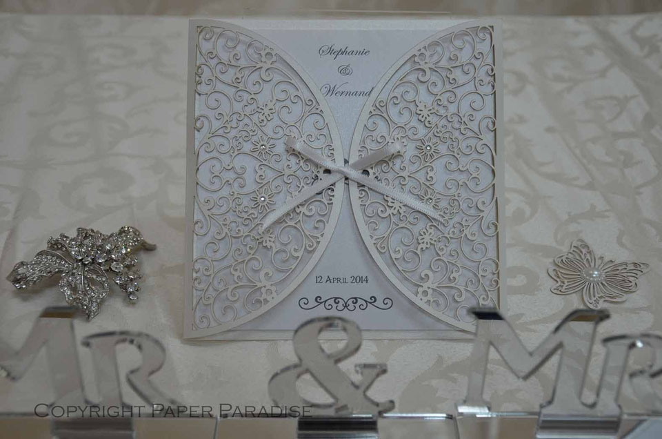 Laser Cut Stationery Paper Paradise, Home of Fine Papers and Invitations