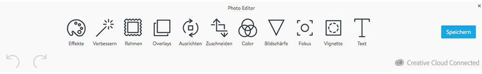 Jimdo Creativ SDK Image Editor in CMS