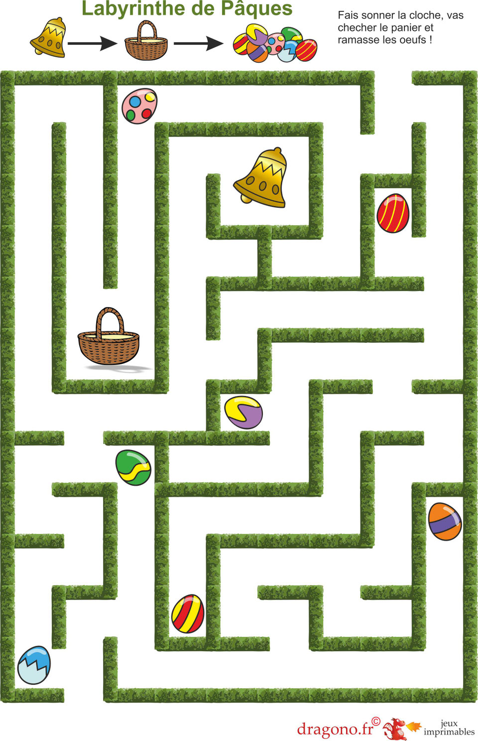 Labyrinthes de Pâques - dragono.fr