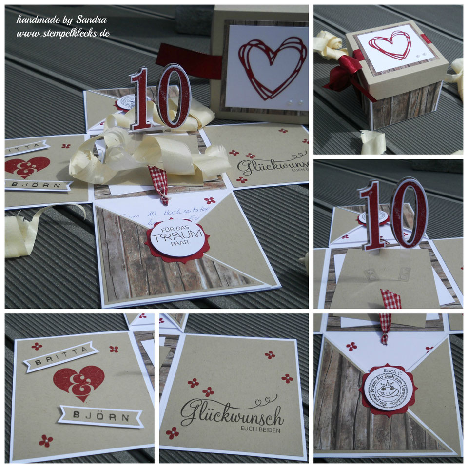 Ich habe es schon wieder getan... Stempeln, Stanzen und Basteln mit