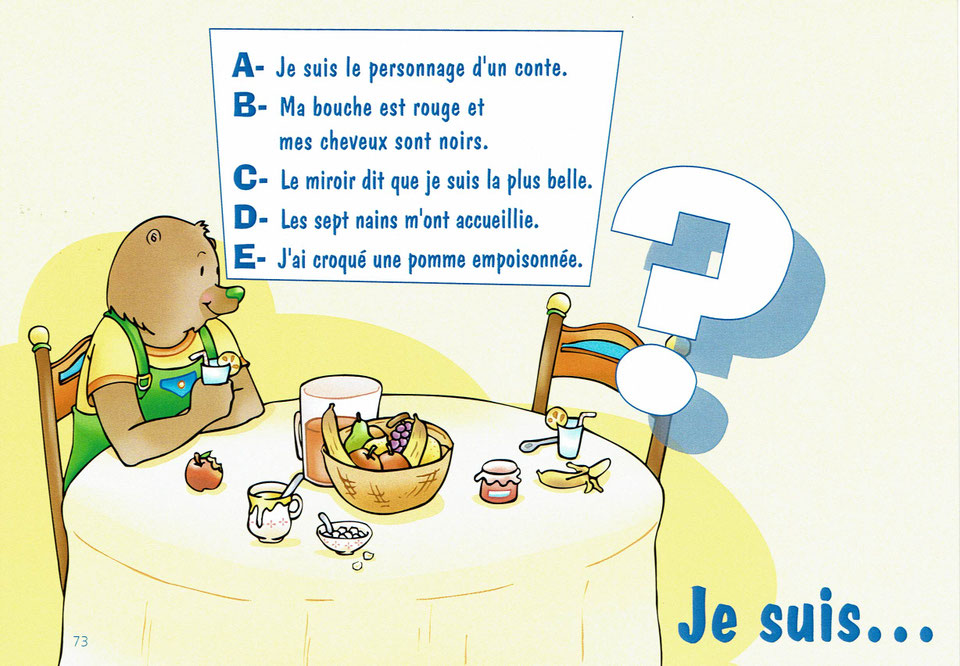 Une devinette par jour! - école maternelle et élémentaire Marguerite